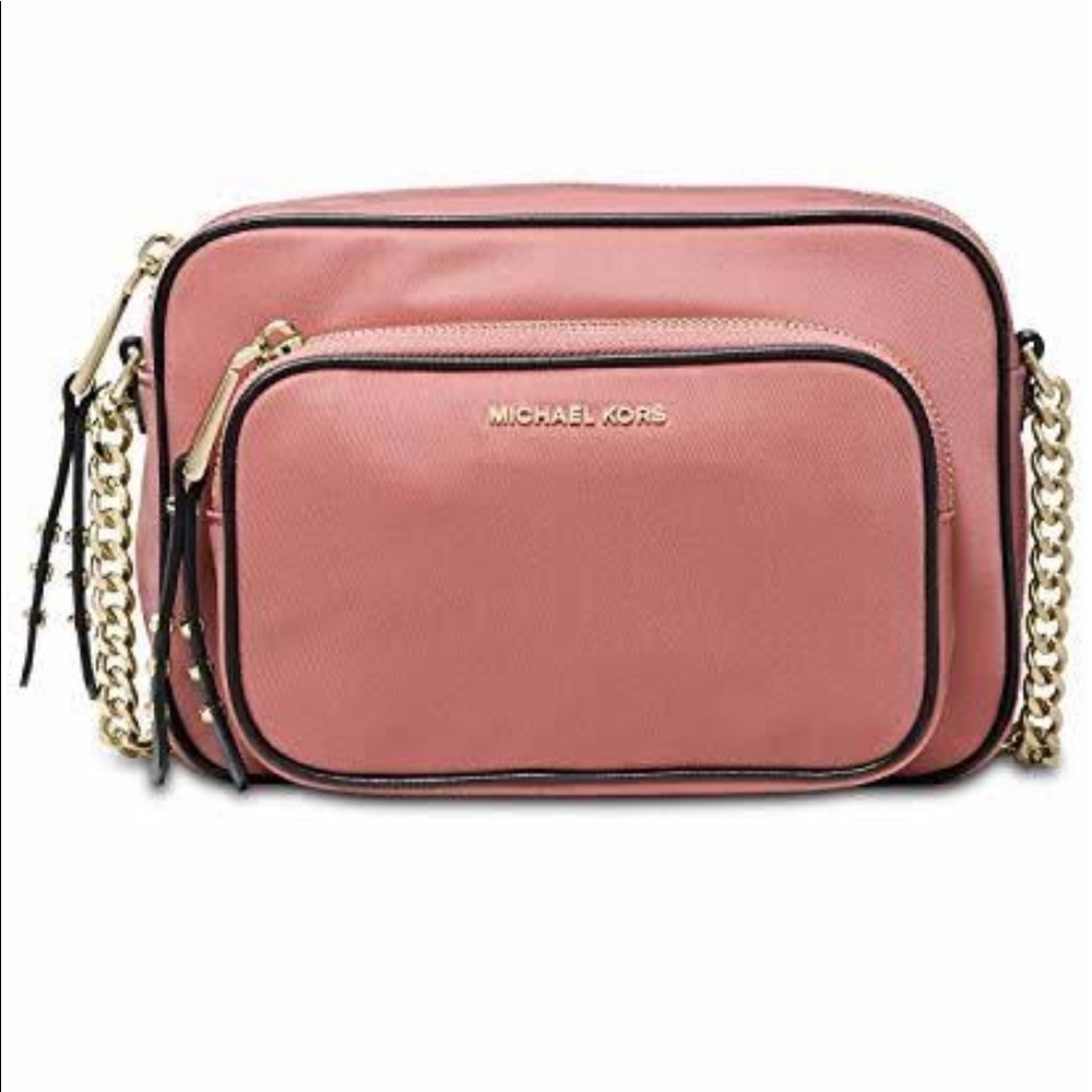 Michael Kors Leila Nylon Camera Rose Bag